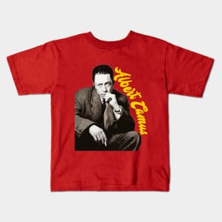 Albert Camus Existentialist Kids T-Shirt